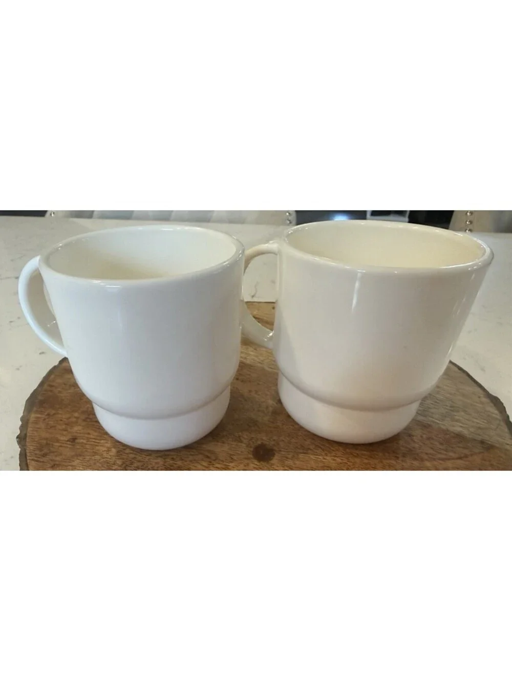 Vintage Tupperware Best Grandma Best Grandpa Plastic Coffee Cups Mugs 3